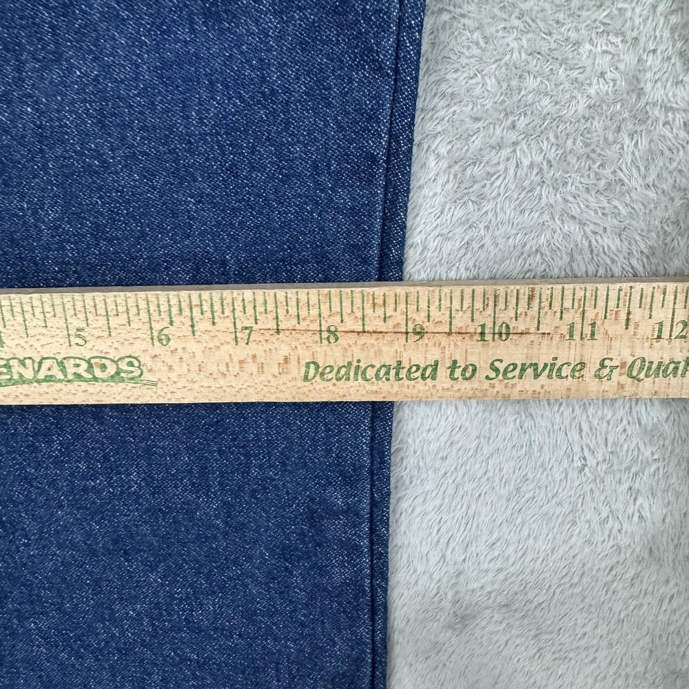 Wrangler Jeans Mens 34x30 936DEN Cowboy Cut‎ Slim Straight Rodeo Western Heavy - Picture 11 of 15